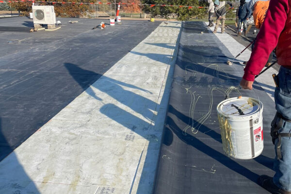 fully-adhered-insulation-fully-adhered-membrane